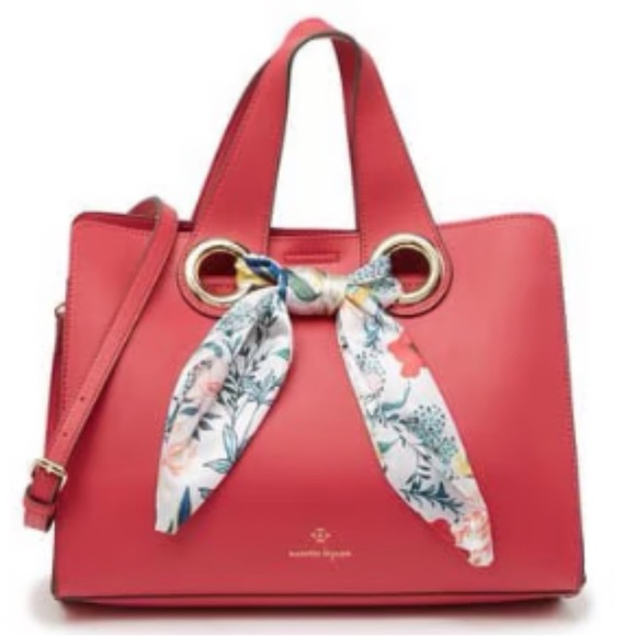 Nanette Lepore Niccola Dome Satchel Convertible Satchel Pink - Picture 1 of 14